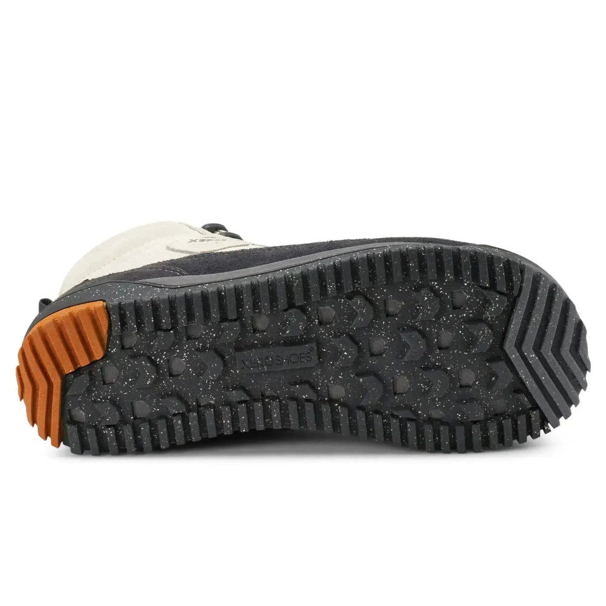 Xero Shoes - Ridgeway - Women fog - Botas Barefoot Estilo Retro de Hiking impermeables blancas para mujer