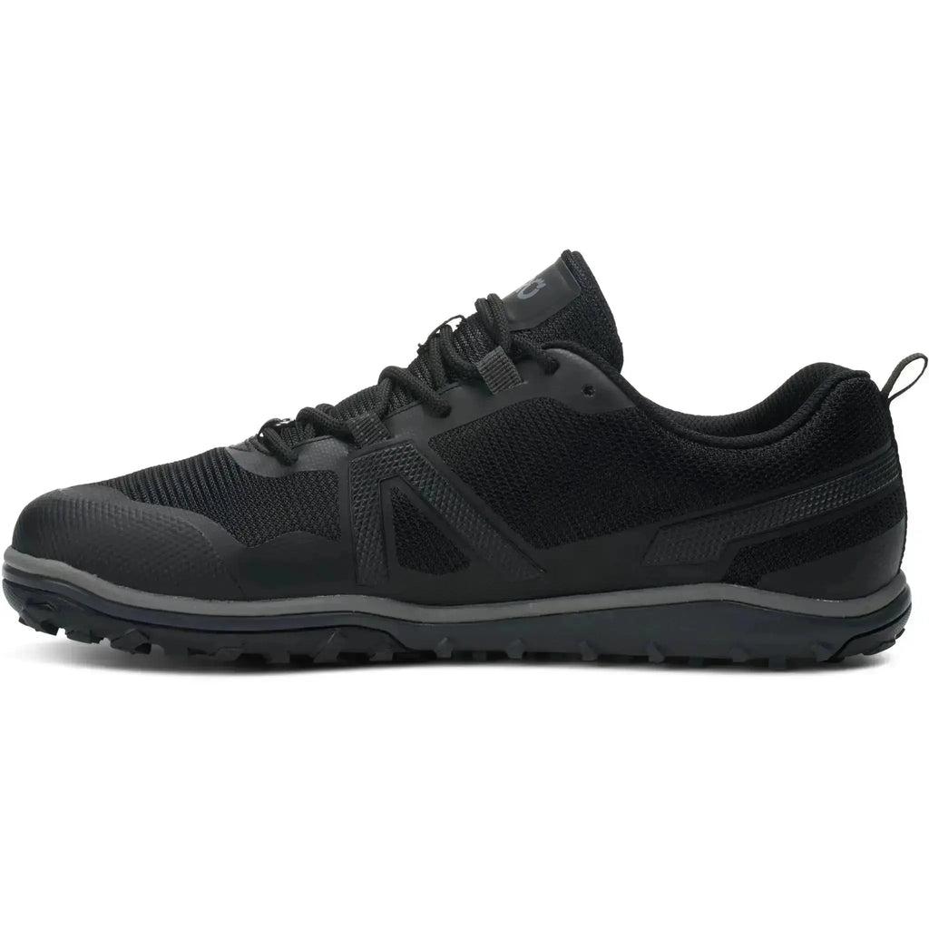 Xero Shoes - Scrambler Low EV - Men Black / Steel Gray - Zapatillas barefoot de Trail para alto rendimiento negras para hombre