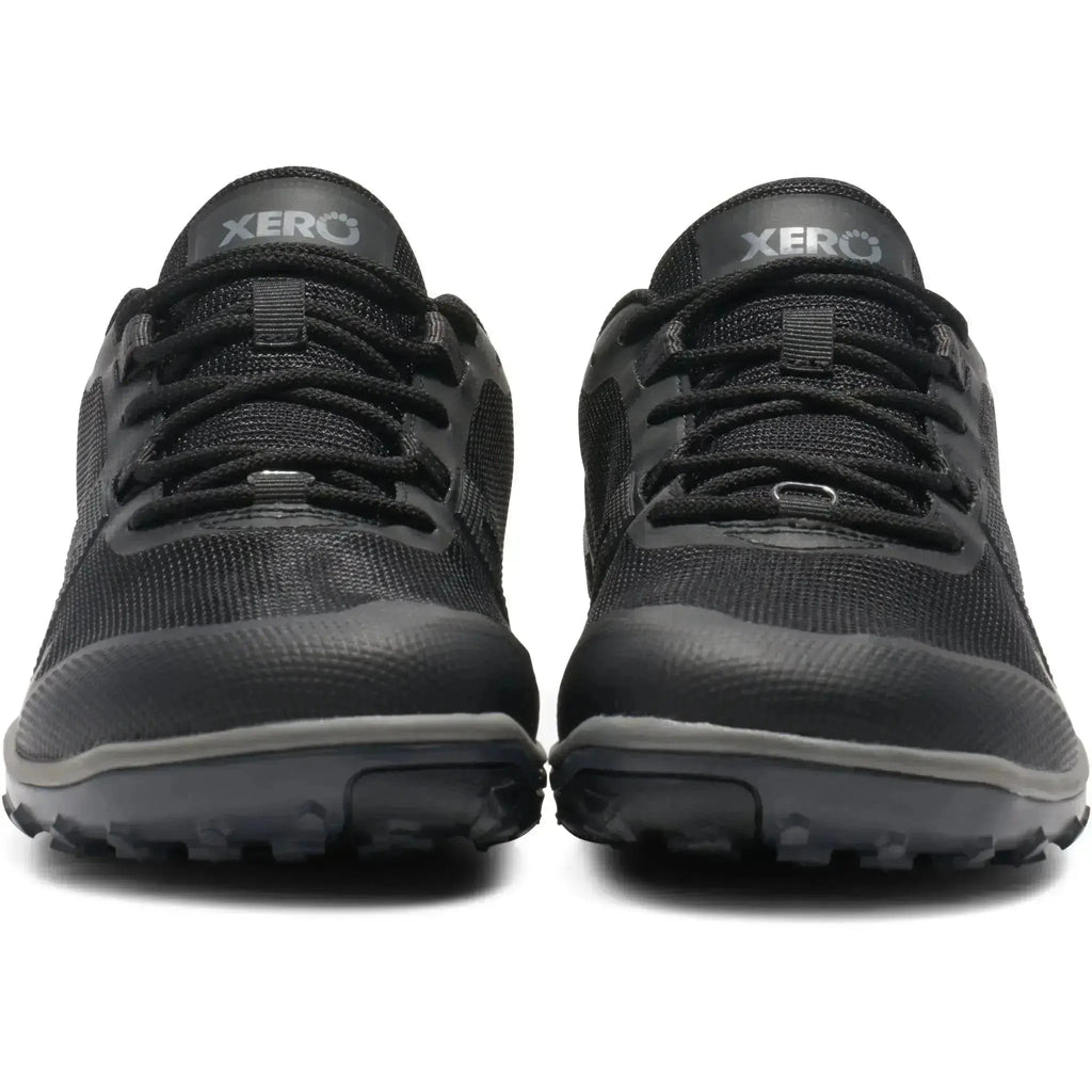 Xero Shoes - Scrambler Low EV - Men Black / Steel Gray - Zapatillas barefoot de Trail para alto rendimiento negras para hombre
