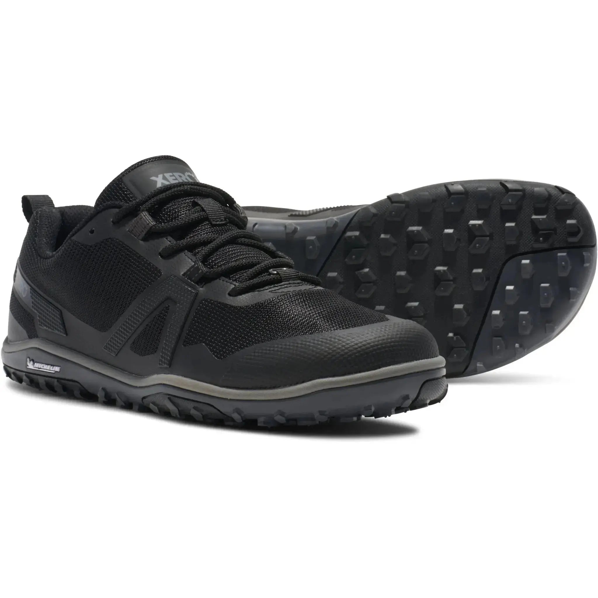 Xero Shoes - Scrambler Low EV - Homme Noir / Gris Acier - Chaussures de trail minimalistes haute performance