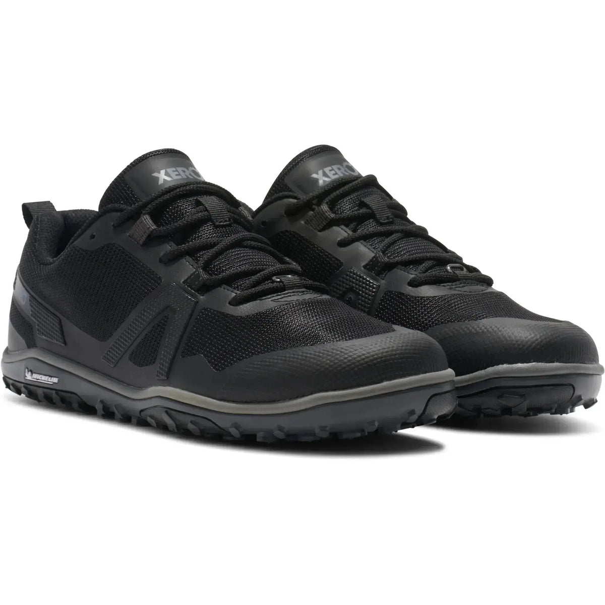 Xero Shoes - Scrambler Low EV - Men Black / Steel Gray - Zapatillas barefoot de Trail para alto rendimiento negras para hombre