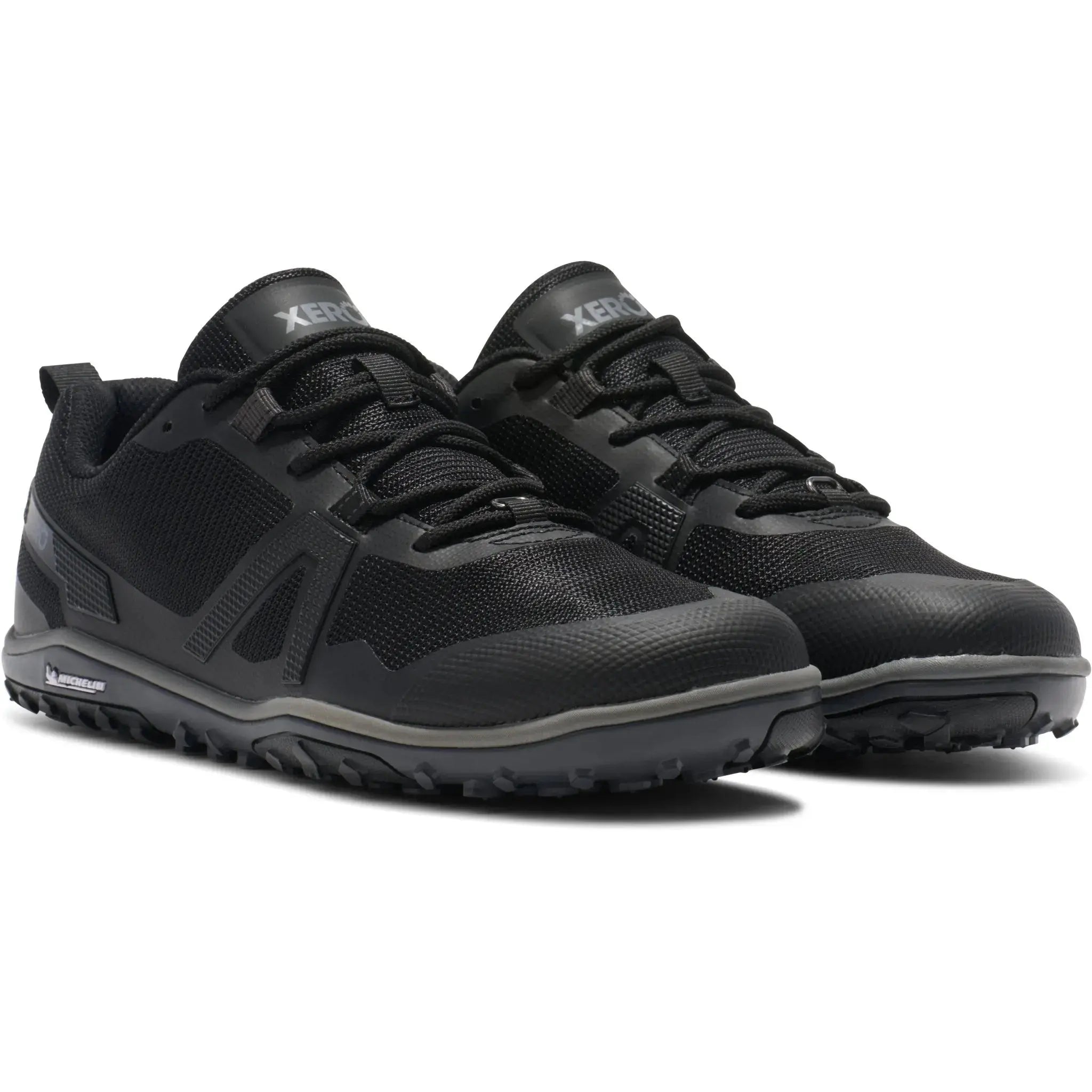 Xero Shoes - Scrambler Low EV - Men Black / Steel Gray - Zapatillas barefoot de Trail para alto rendimiento negras para hombre