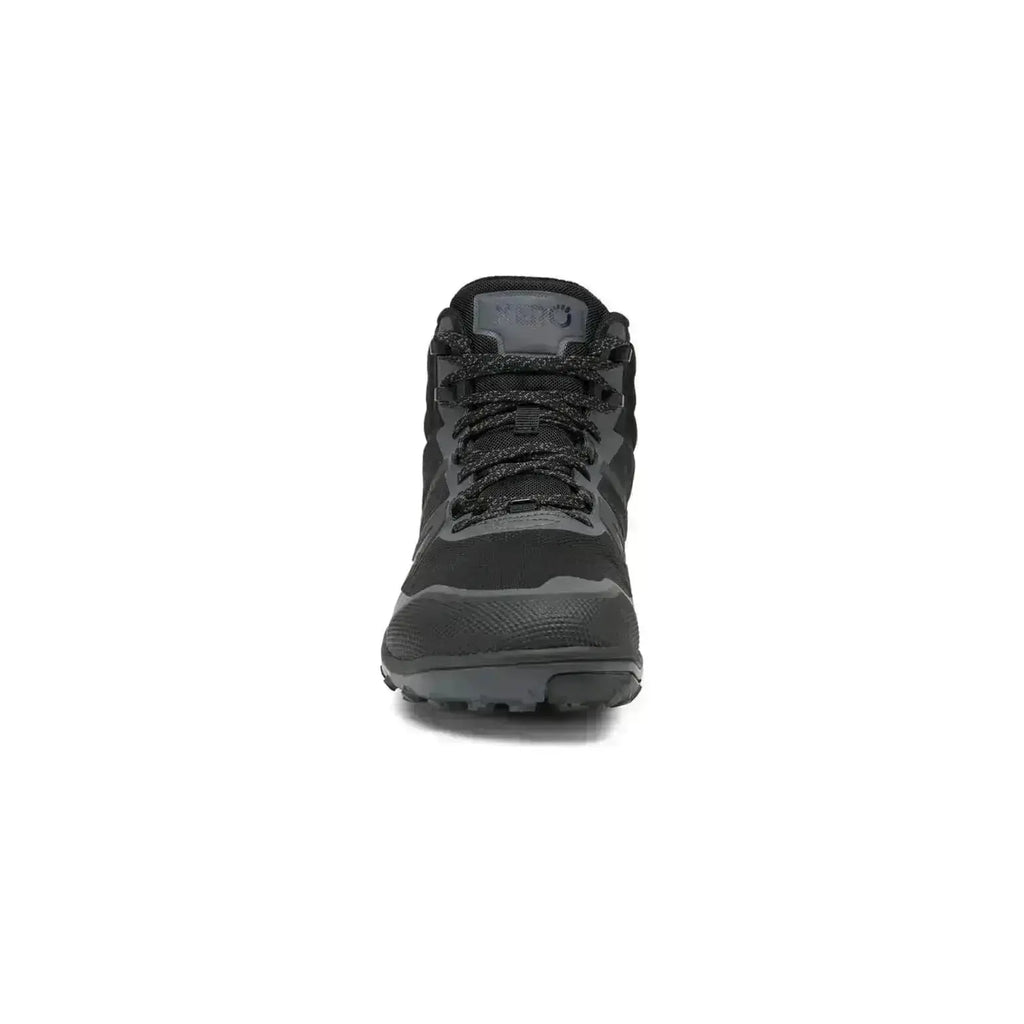 Xero Shoes - Scrambler Mid II WP - Men black-asphalt - Bota de Trekking Barefoot Impermeable y Ultraligera negras para hombre