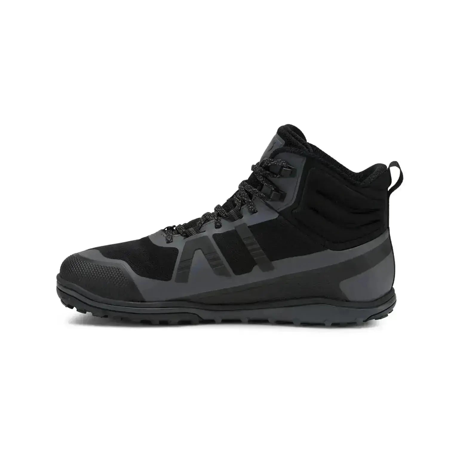 Xero Shoes - Scrambler Mid II WP - Men black-asphalt - Bota de Trekking Barefoot Impermeable y Ultraligera