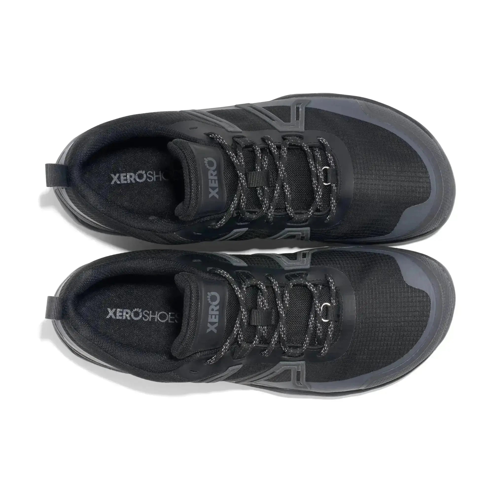 Xero Shoes - Scrambler Trail Low WP - Men Black / Asphalt - Zapatillas Barefoot Impermeables para Hiking negras para hombre