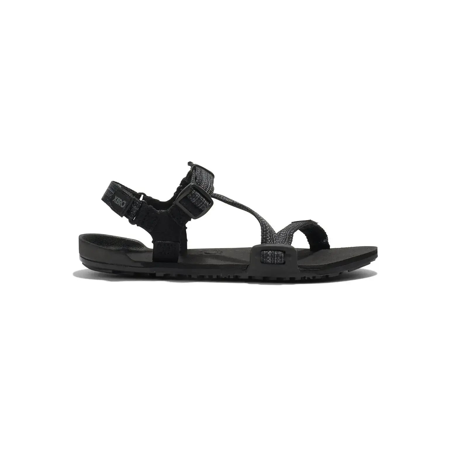 Xero Shoes - Z-Trail - Enfants (grand) noir-multi-noir - Sandales Barefoot pour Trail, Randonnée et Récupération