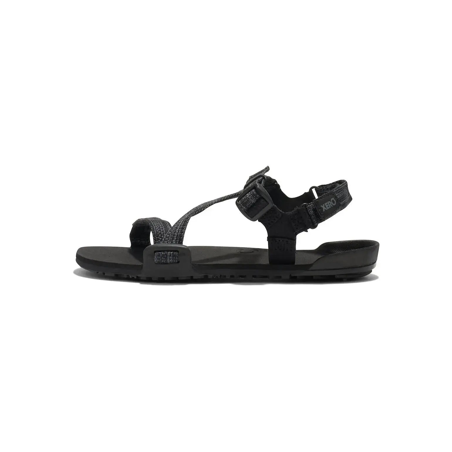 Xero Shoes - Z-Trail - Enfants (grand) noir-multi-noir - Sandales Barefoot pour Trail, Randonnée et Récupération