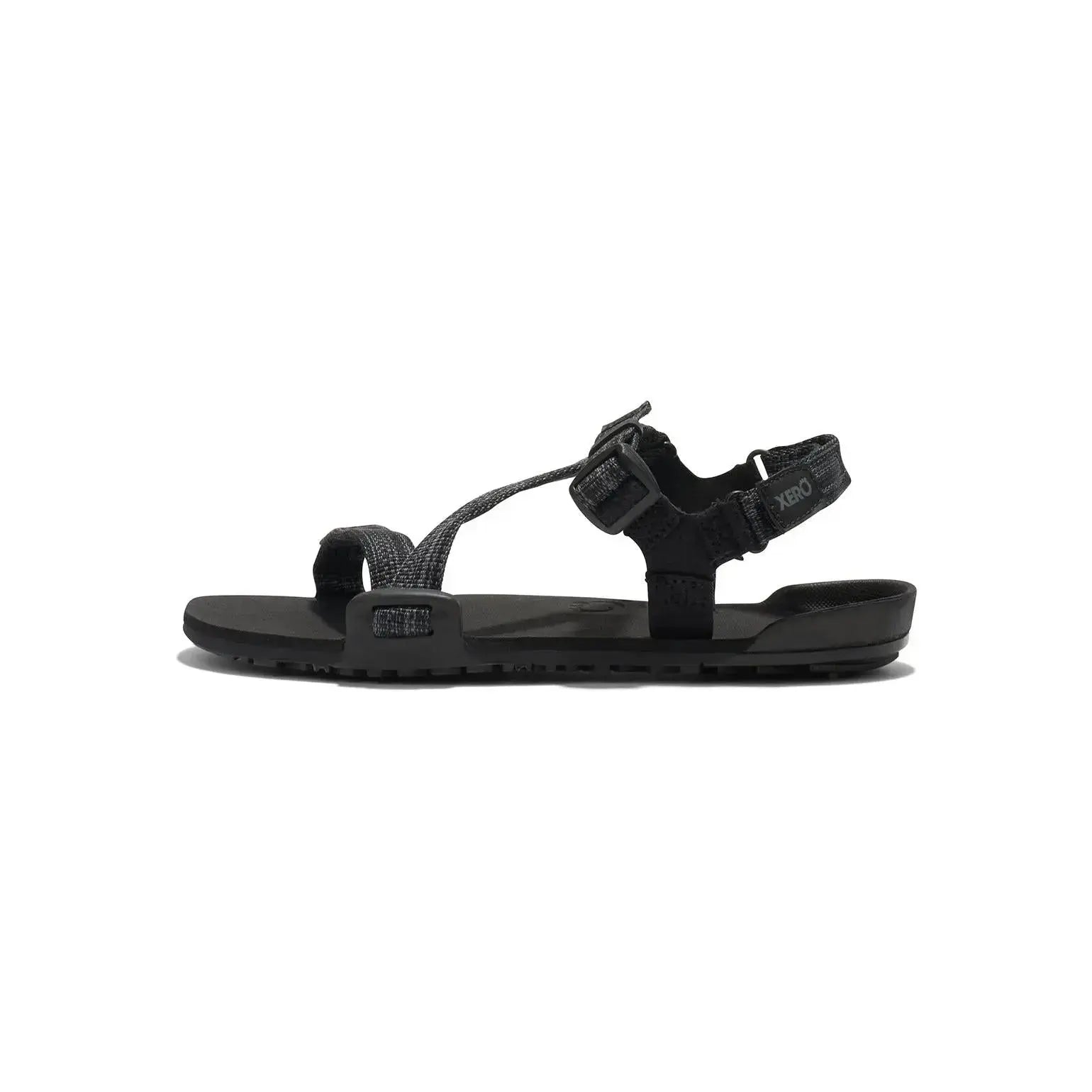 Xero Shoes - Z-Trail - Enfants (grand) noir-multi-noir - Sandales Barefoot pour Trail, Randonnée et Récupération