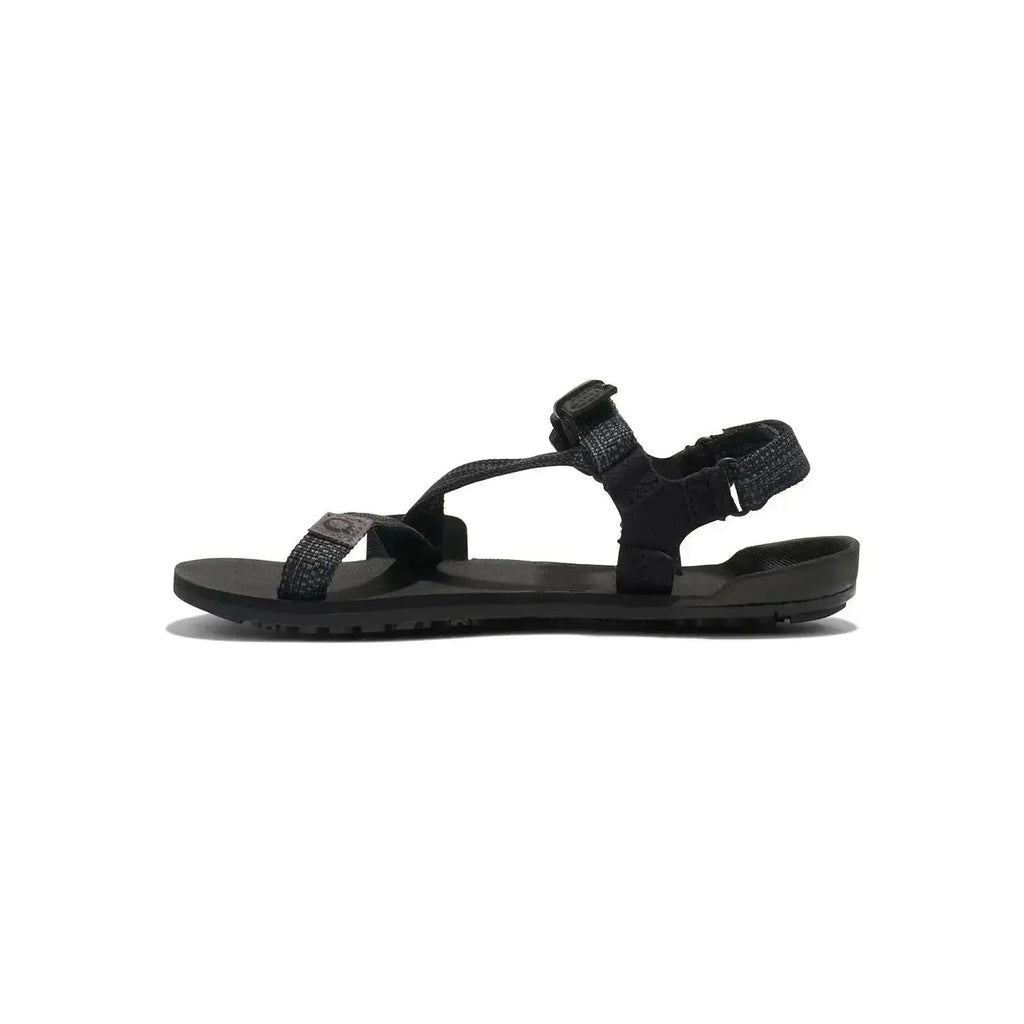 Xero Shoes - Z-Trail - Big Kids black-multi-black - Sandalias Barefoot para Trail, Hiking y Recuperación negras para niños