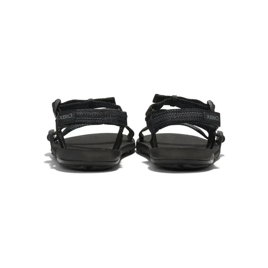 Xero Shoes - Z-Trail - Big Kids black-multi-black - Sandalias Barefoot para Trail, Hiking y Recuperación negras para niños