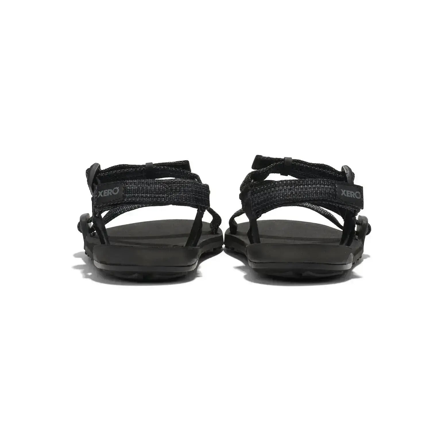 Xero Shoes - Z-Trail - Big Kids black-multi-black - Sandalias Barefoot para Trail, Hiking y Recuperación negras para niños