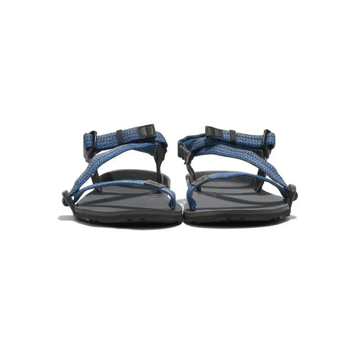 Xero Shoes - Z-Trail - Big Kids charcoal-multi-blue - Sandalias Barefoot para Trail, Hiking y Recuperación azules para niños