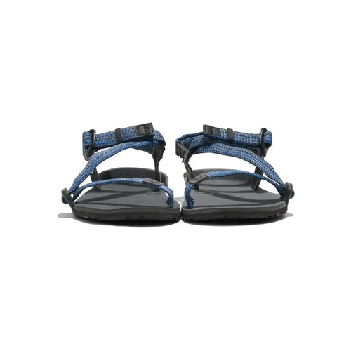 Xero Shoes - Z-Trail - Big Kids charcoal-multi-blue - Sandalias Barefoot para Trail, Hiking y Recuperación azules para niños