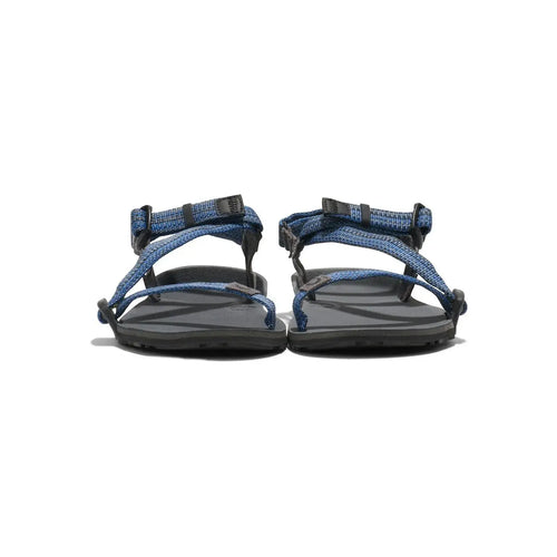Xero Shoes - Z-Trail - Enfants (grand) anthracite-multi-bleu - Sandales Barefoot pour Trail, Randonnée et Récupération