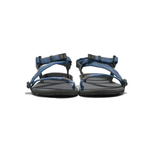 Xero Shoes - Z-Trail - Big Kids charcoal-multi-blue - Sandalias Barefoot para Trail, Hiking y Recuperación azules para niños