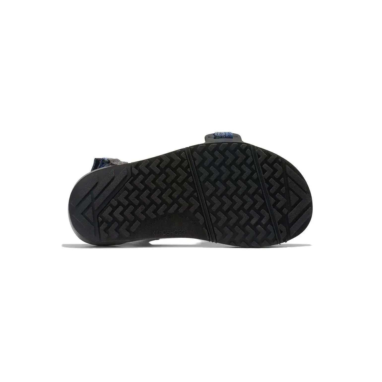 Xero Shoes - Z-Trail - Enfants (grand) anthracite-multi-bleu - Sandales Barefoot pour Trail, Randonnée et Récupération