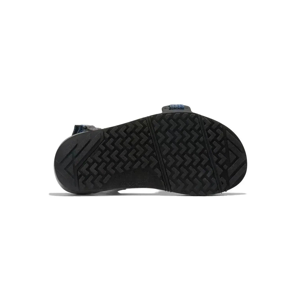 Xero Shoes - Z-Trail - Big Kids charcoal-multi-blue - Sandalias Barefoot para Trail, Hiking y Recuperación azules para niños