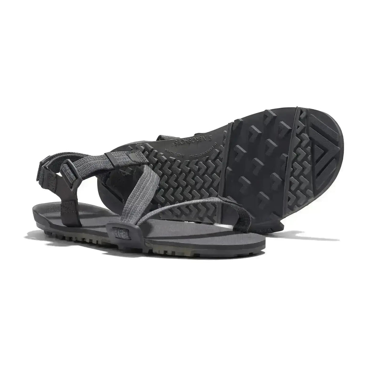 Xero Shoes - Z-Trail EV - Men Steel Gray / Asphalt - Sandalias Barefoot para Trail, Hiking y Recuperación grises para hombre