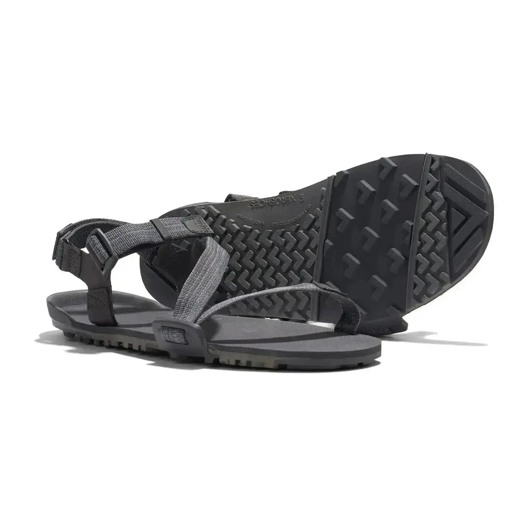 Xero Shoes - Z-Trail EV - Men Steel Gray / Asphalt - Sandalias Barefoot para Trail, Hiking y Recuperación