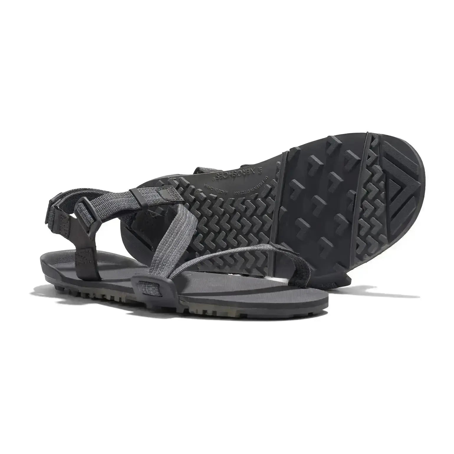 Xero Shoes - Z-Trail EV - Men Steel Gray / Asphalt - Sandalias Barefoot para Trail, Hiking y Recuperación