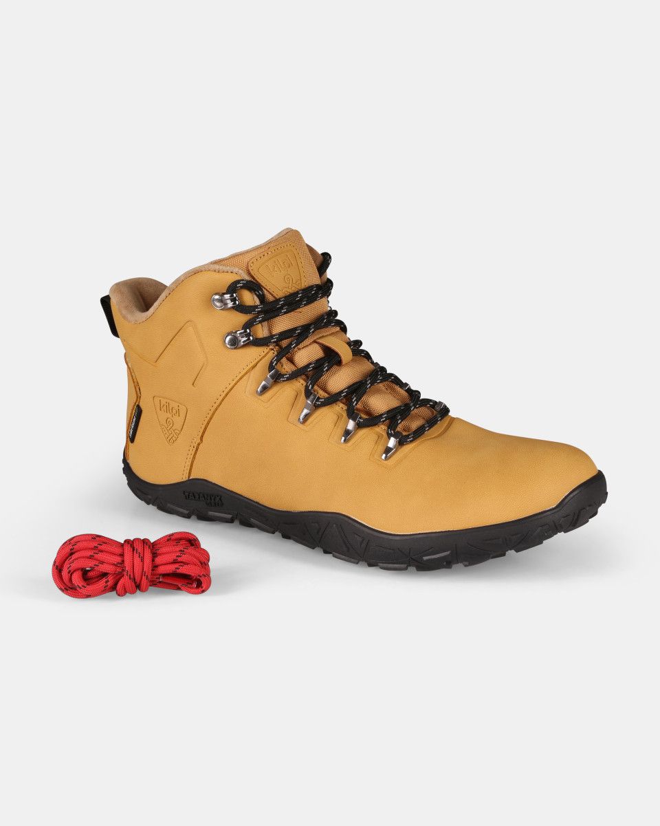 Kilpi - Bare High WP-U Beige - Botas Barefoot para Hiking y Montaña