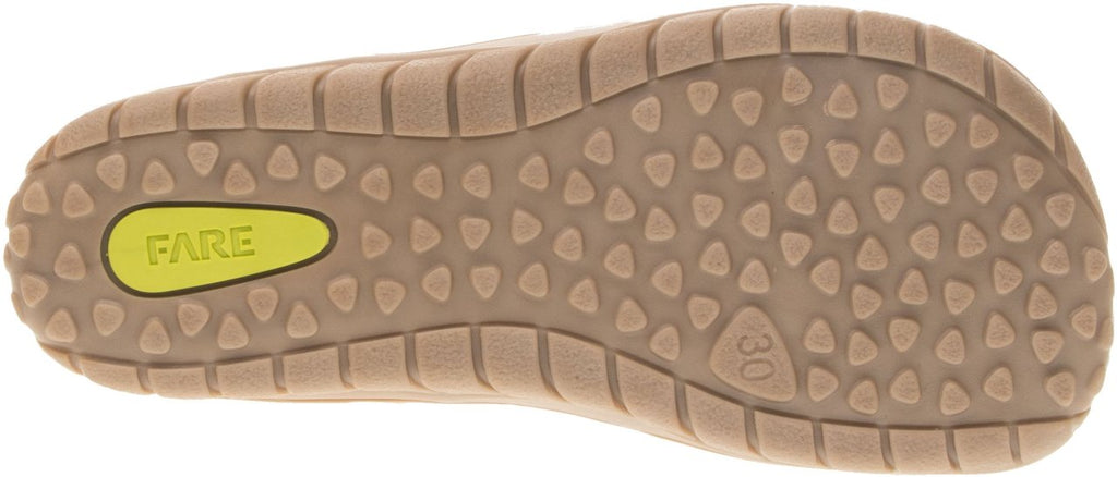 Fare Bare Kids Bergenky Junior Mustard - Botines barefoot impermeables infantiles amarillos