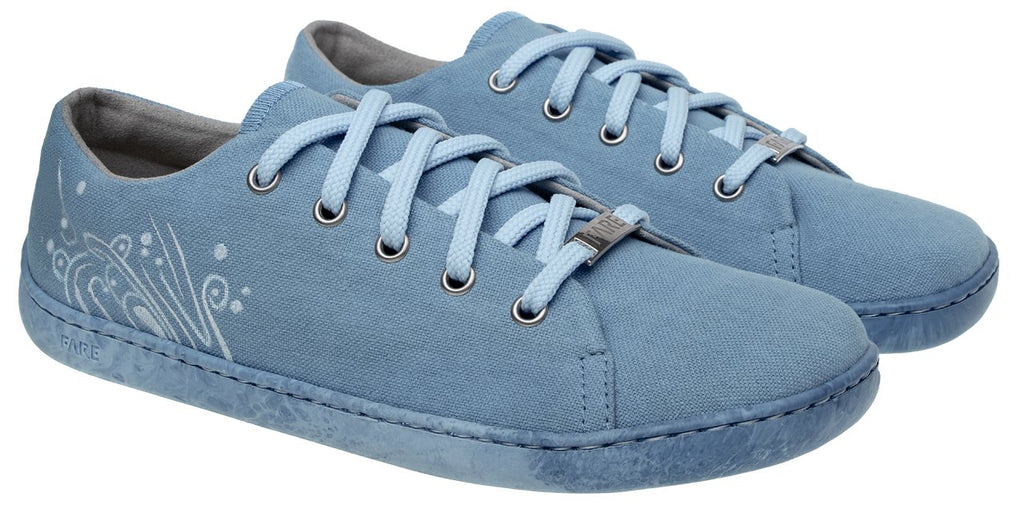 Fare Bare Sicilky Fundasty Blue - Lonetas barefoot para mujer azules