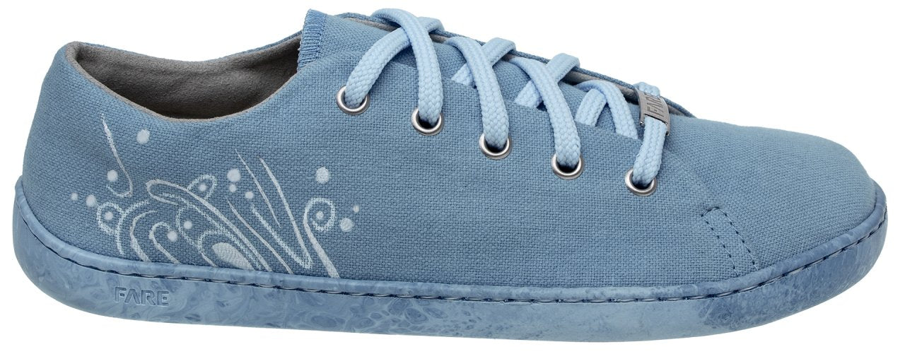 Fare Bare Sicilky Fundasty Blue - Lonetas barefoot para mujer azules