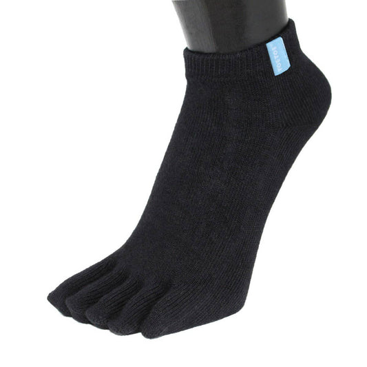 TOETOE - calcetines cortos de dedos - tallas 35-46 / Black