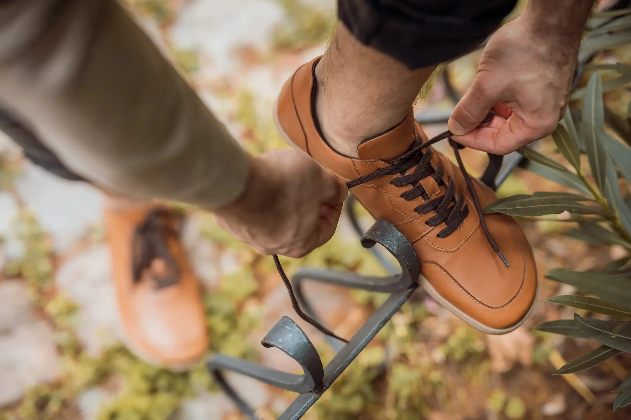 Angles Fashion - Dionysus Cognac - Chaussures barefoot