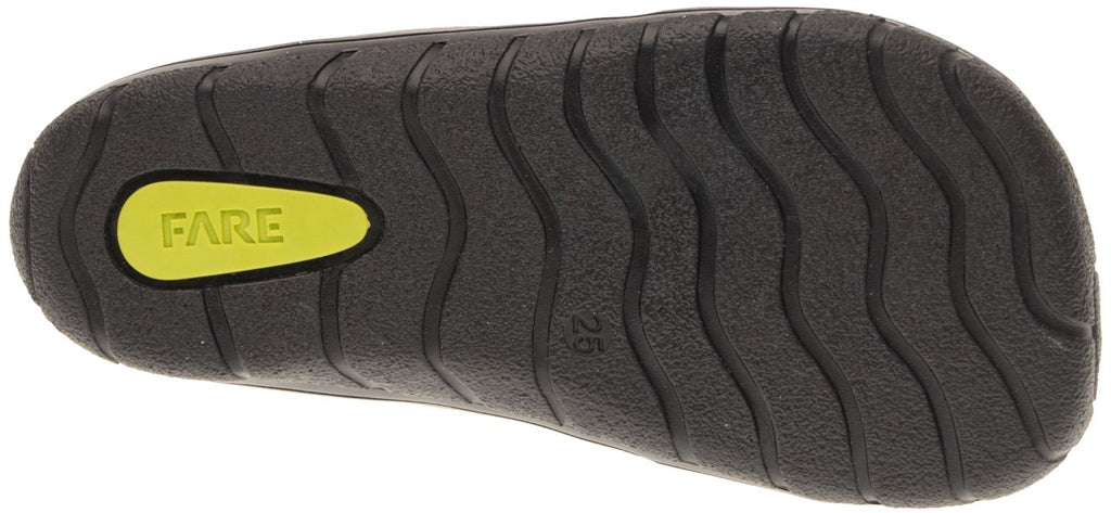 Fare Bare Kids Visby Brown - Botines barefoot otoñales para niños pequeños en cuero nubuck marrones