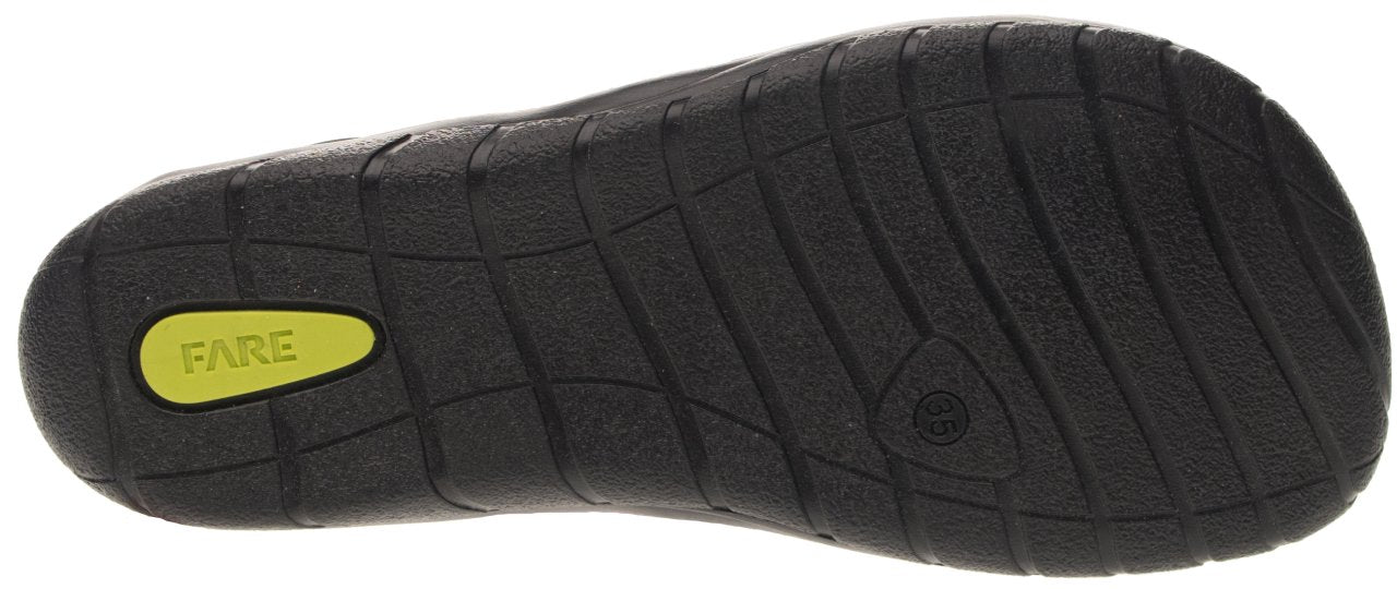 Fare Bare Kids Holeby Blue - Botines barefoot infantiles otoñales de cuero azul marino