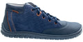 Fare Bare Mateo All Year Blue Denim - Botines barefoot de cuero azules