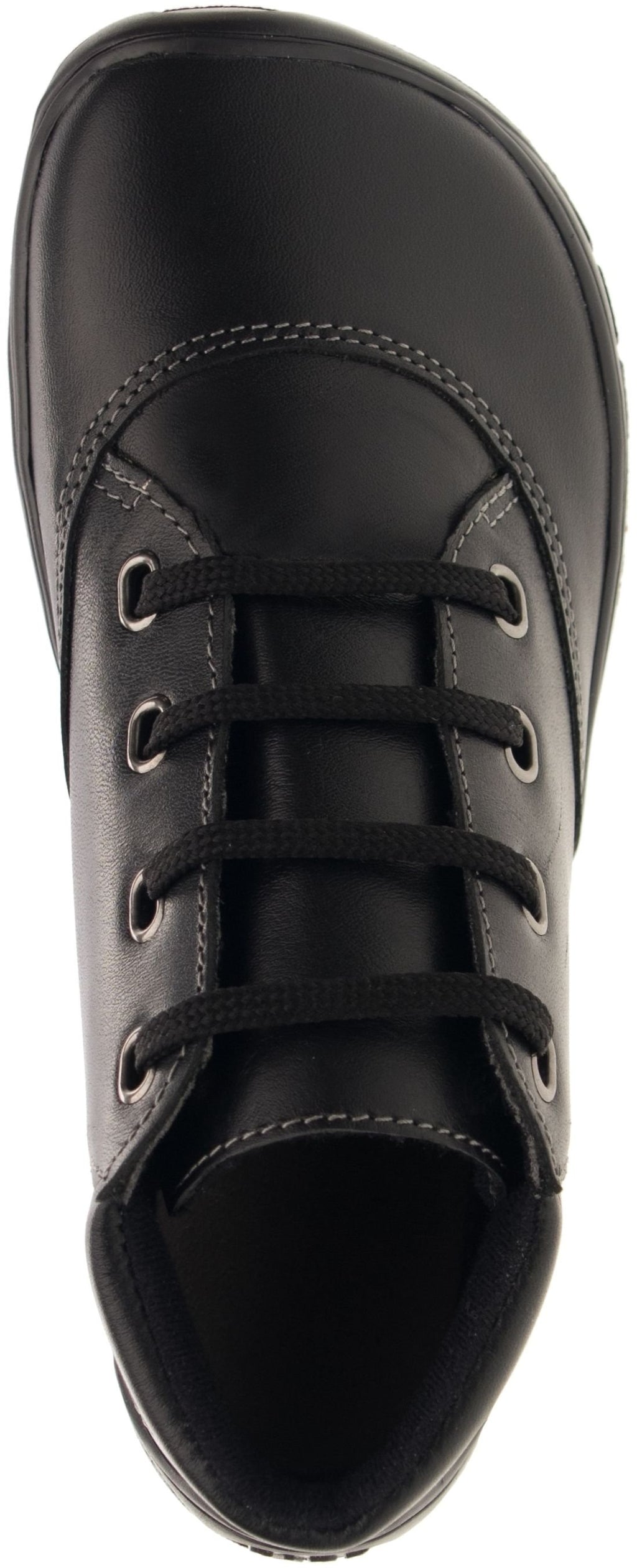 Fare Bare Mateo All Year Black - Botines barefoot de cuero negros