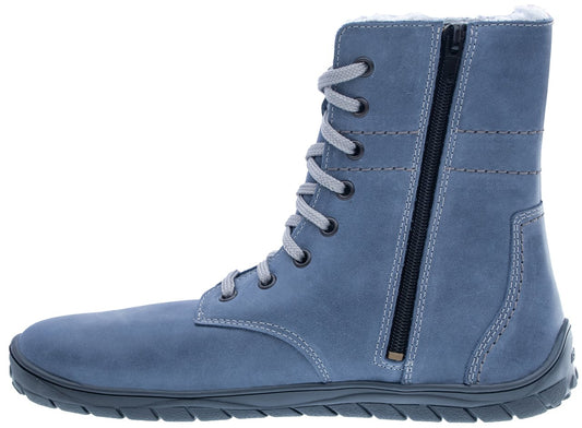 Fare Bare - Freya Winter Shoes Petrol - Botas quentes de inverno descalças
