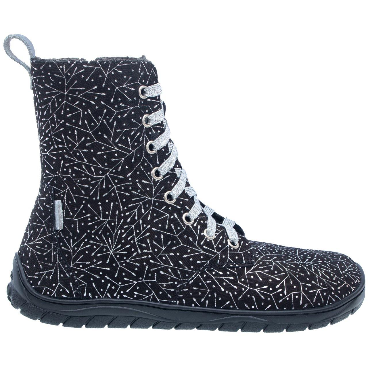 Fare Bare - Freya Winter Shoes Black Nature Ltd. Edition - botas barefoot de invierno calientes