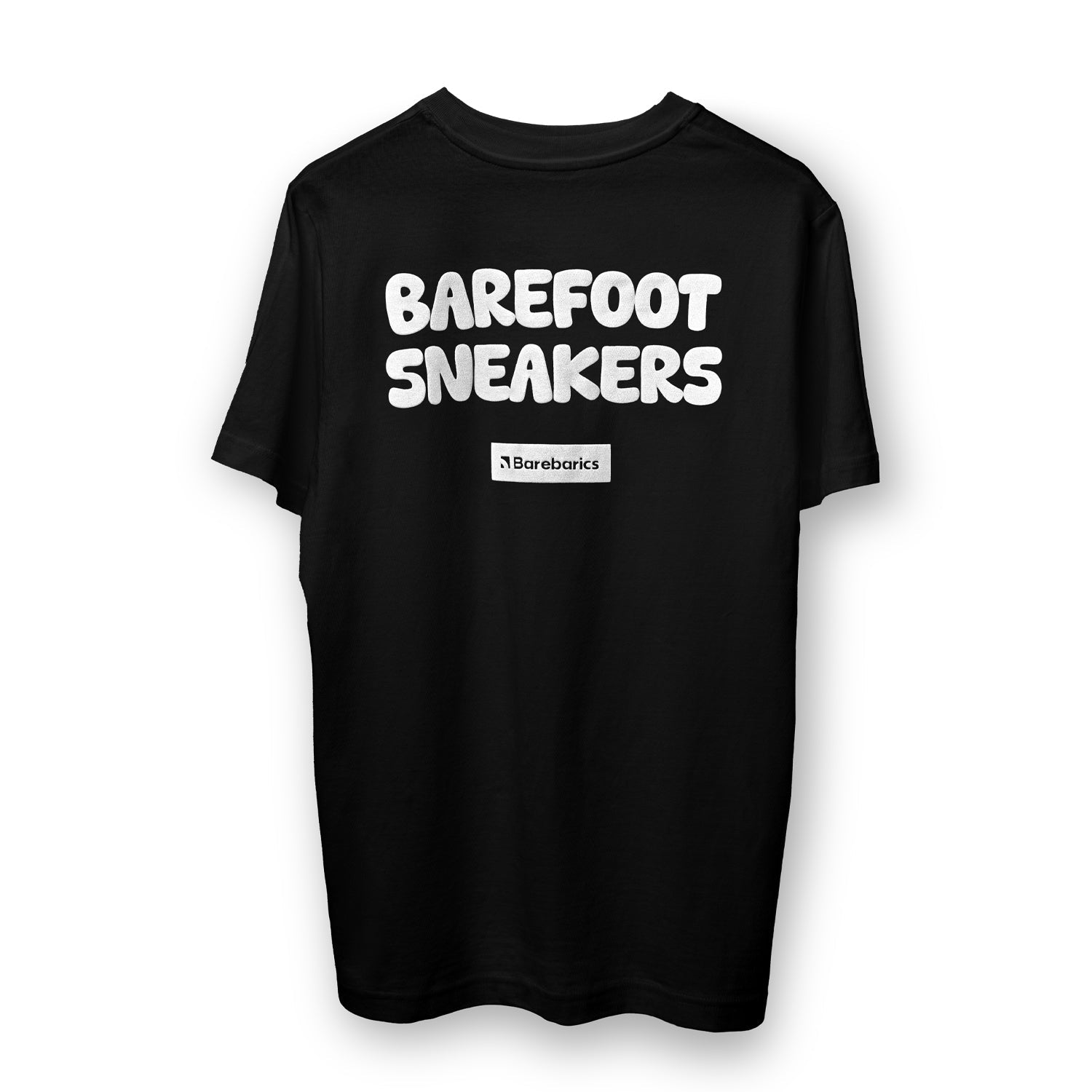 Barebarics - BoldTee Black - Camiseta unisex - Cacles Barefoot