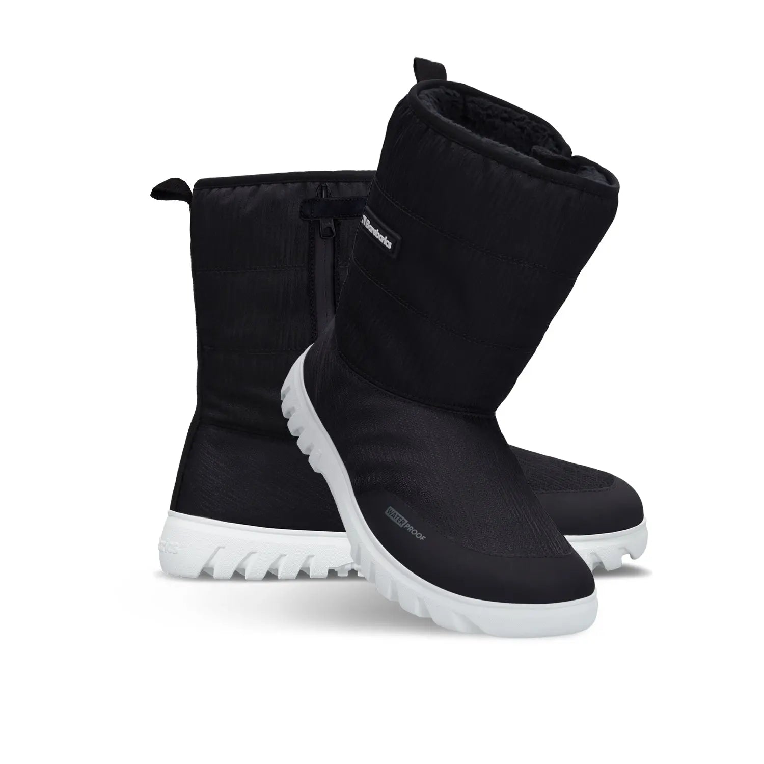 Barebarics - PolarStride Black - Botas de nieve barefoot