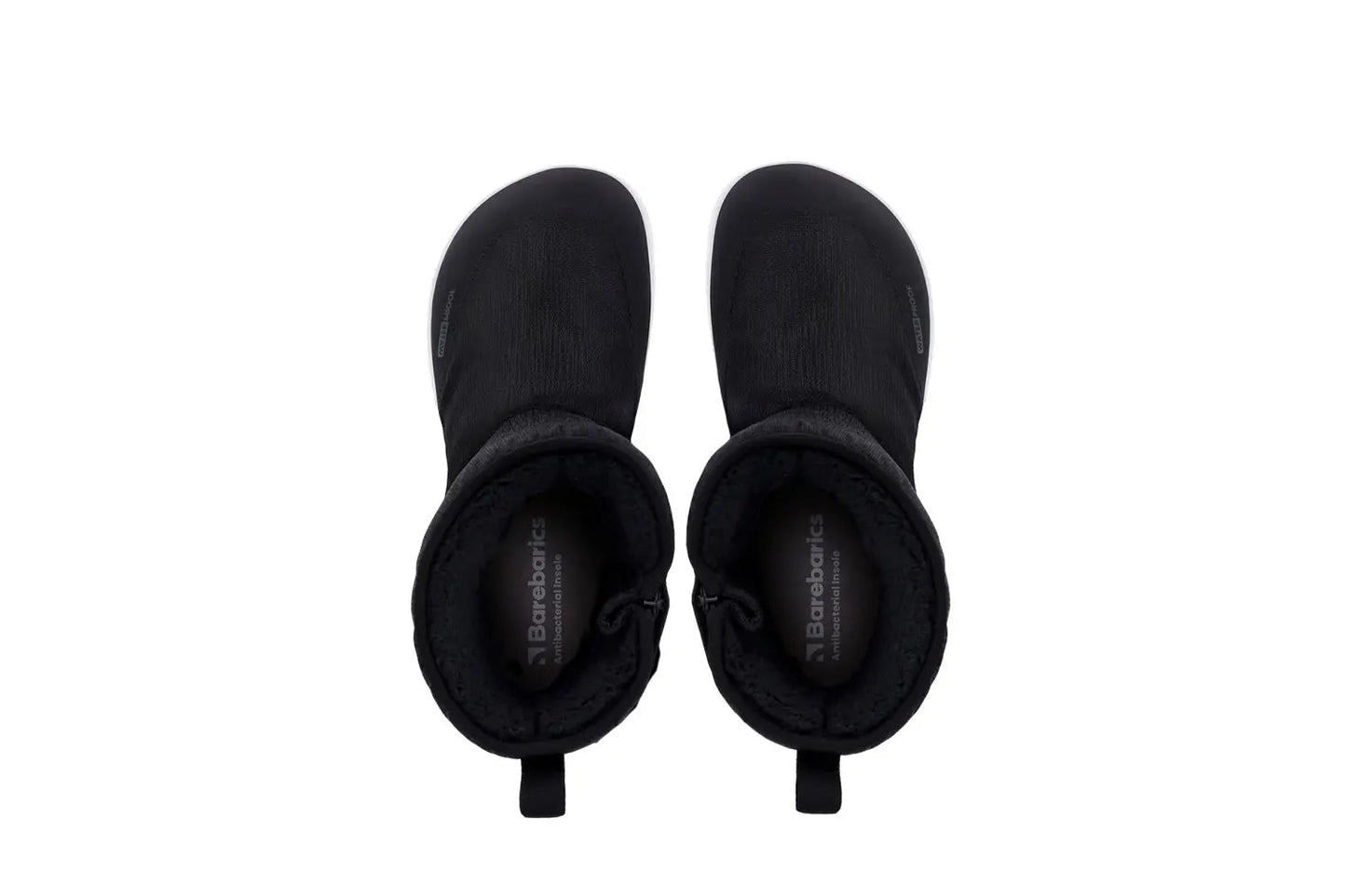Barebarics - PolarStride Black - Botas de nieve barefoot