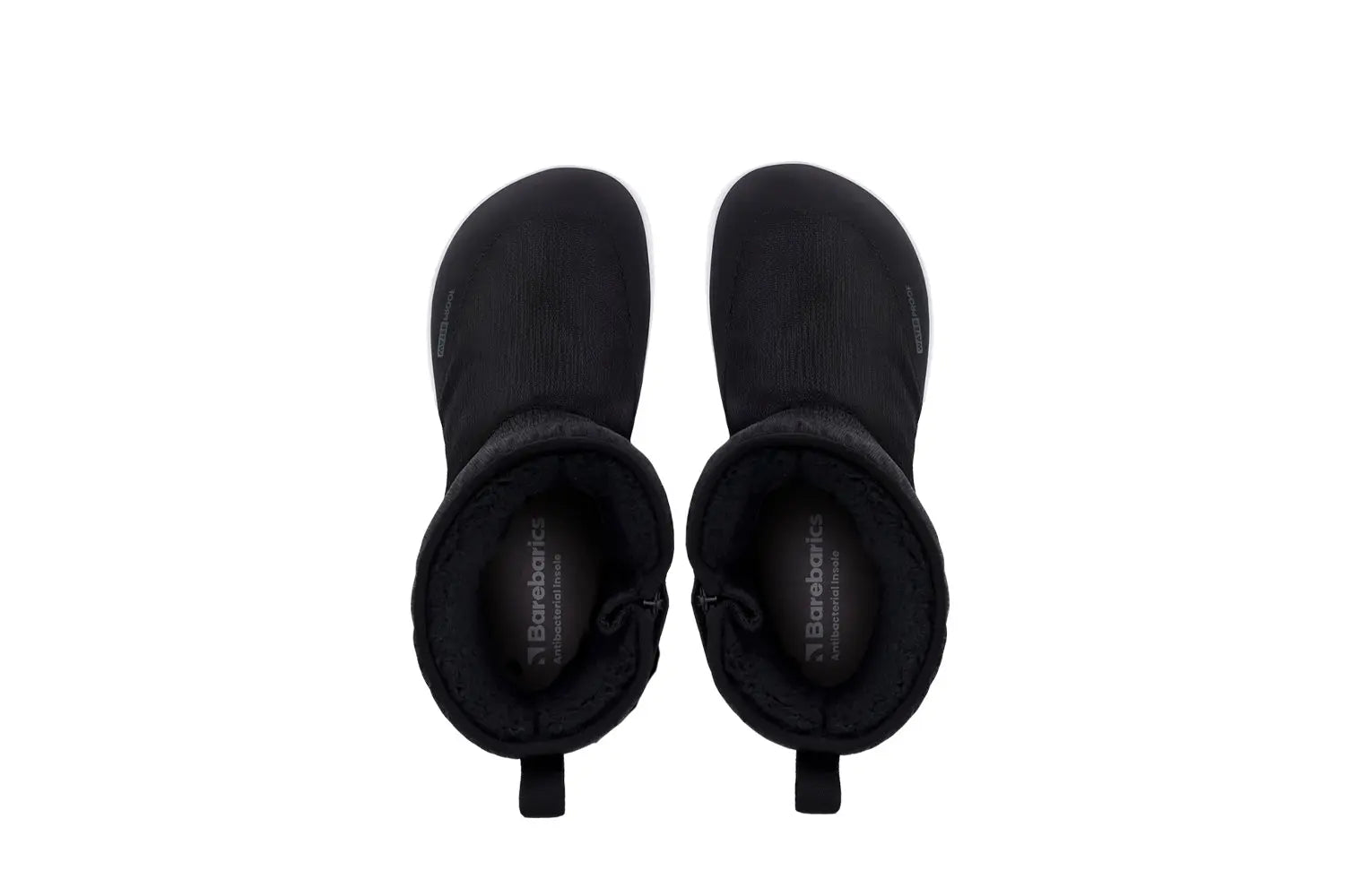 Barebarics - PolarStride Black - Botas de nieve barefoot