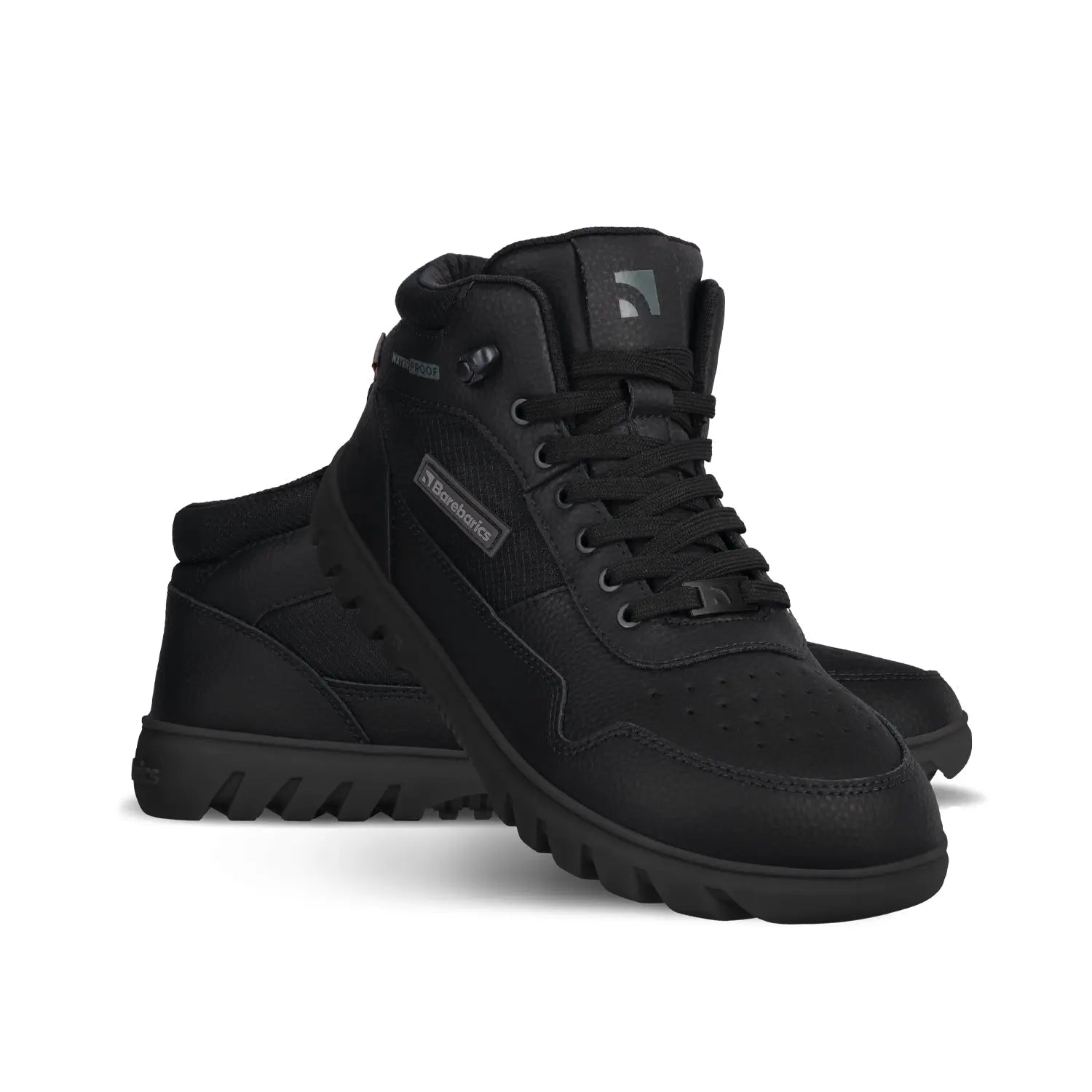 Barebarics - UrbanEdge All Black - Botas impermeables barefoot