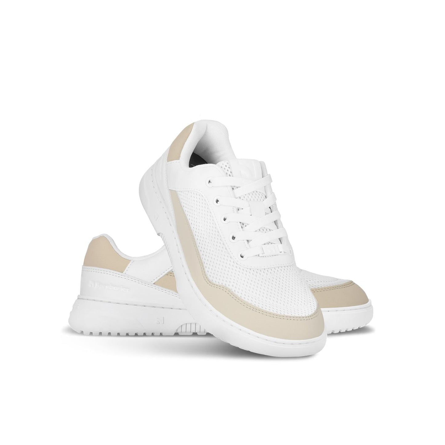 Barebarics - Vaporo White & Beige - Deportivas barefoot - Cacles Barefoot