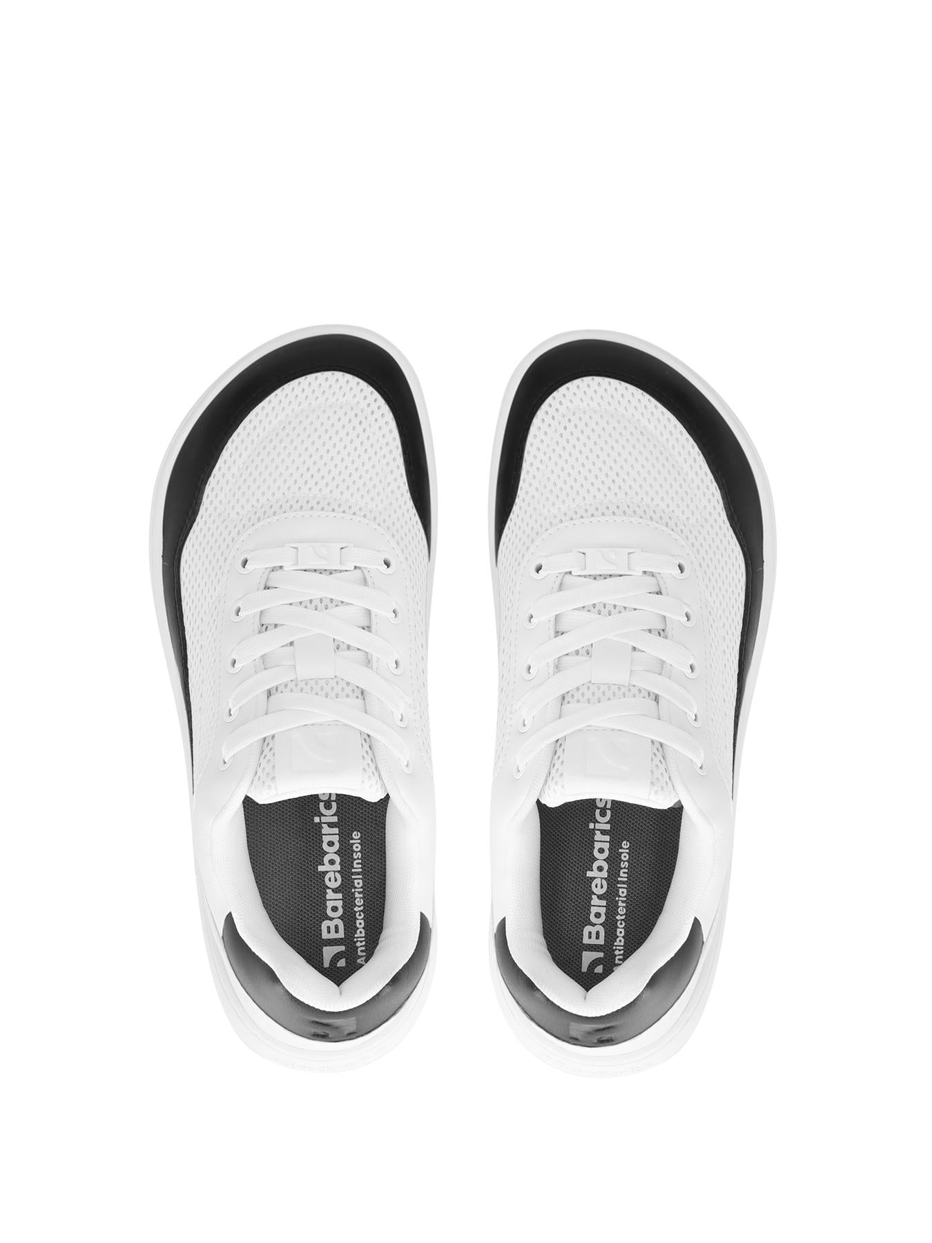 Barebarics - Vaporo White & Black - Deportivas barefoot - Cacles Barefoot