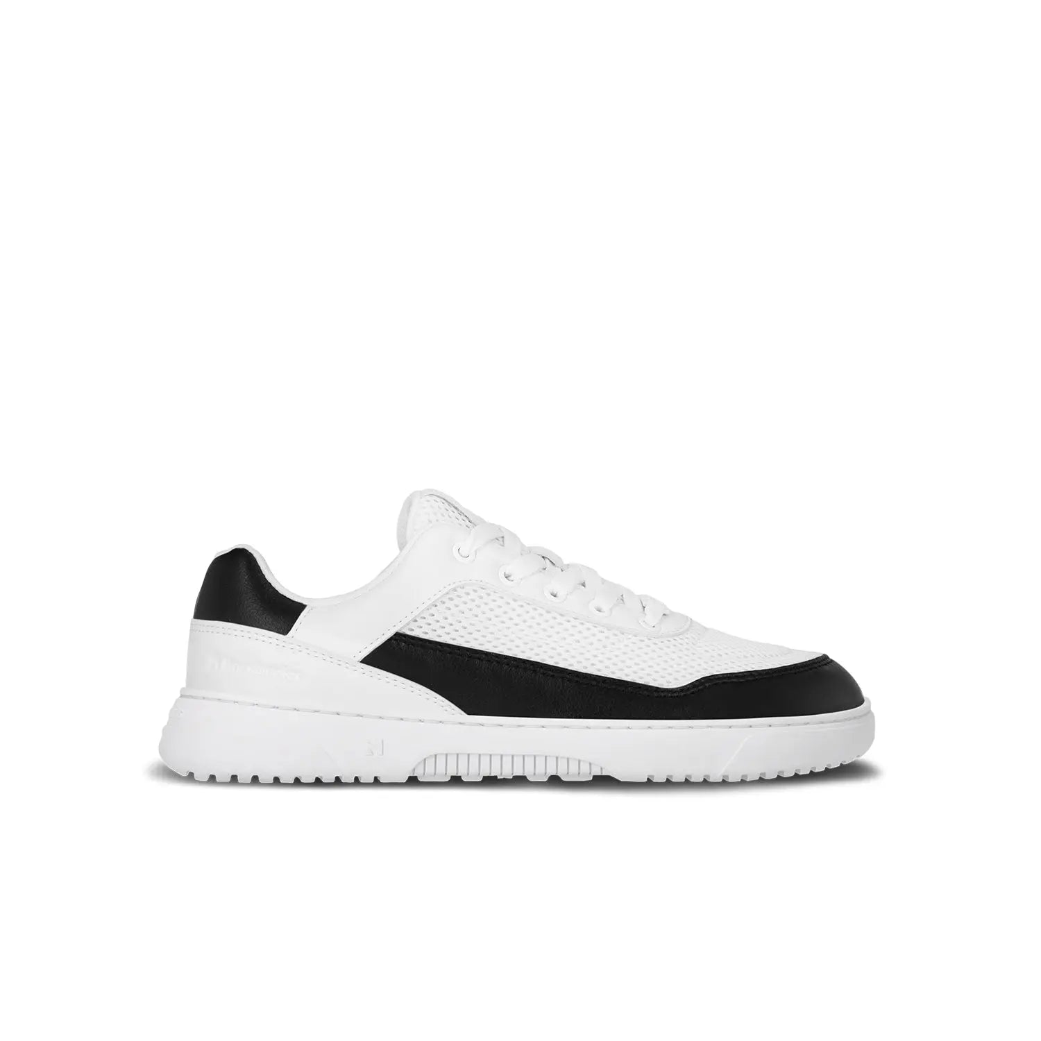 Barebarics - Vaporo White & Black - Zapatillas barefoot unisex blanco y negro