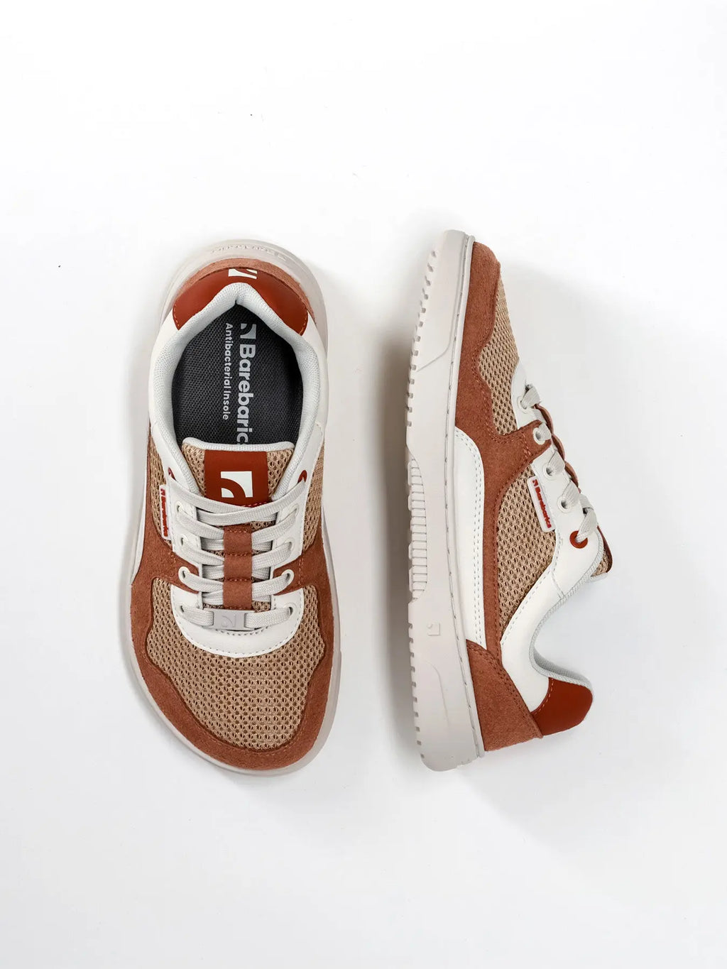 Barebarics - Zing Fresh Terraccota - Zapatillas barefoot frescas unisex marrones