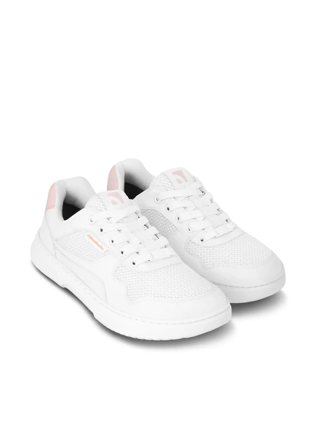 Barebarics - Zing Fresh Blanc & Rose Corail - Chaussures barefoot