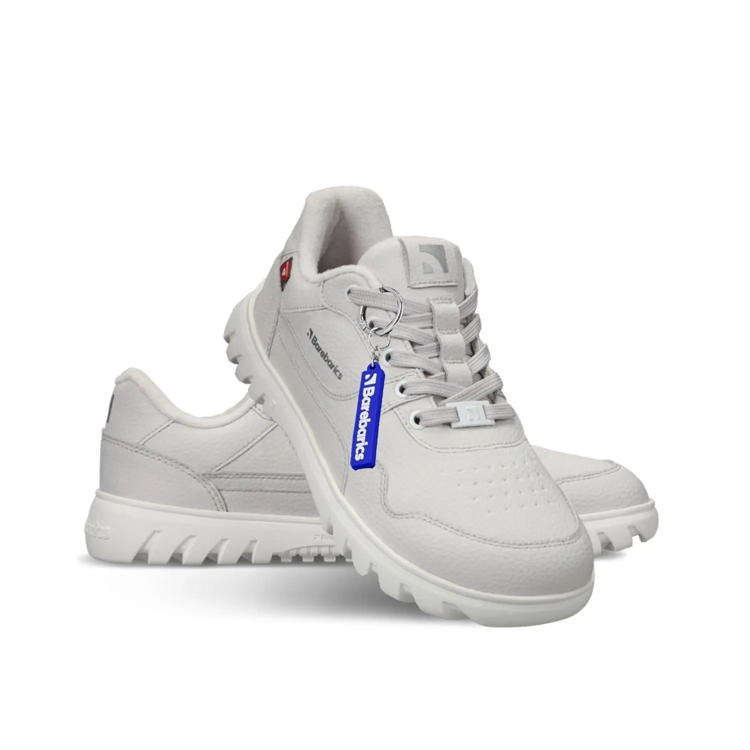 Barebarics - Zing Frost Light Grey - Zapatillas barefoot de invierno unisex gris claro