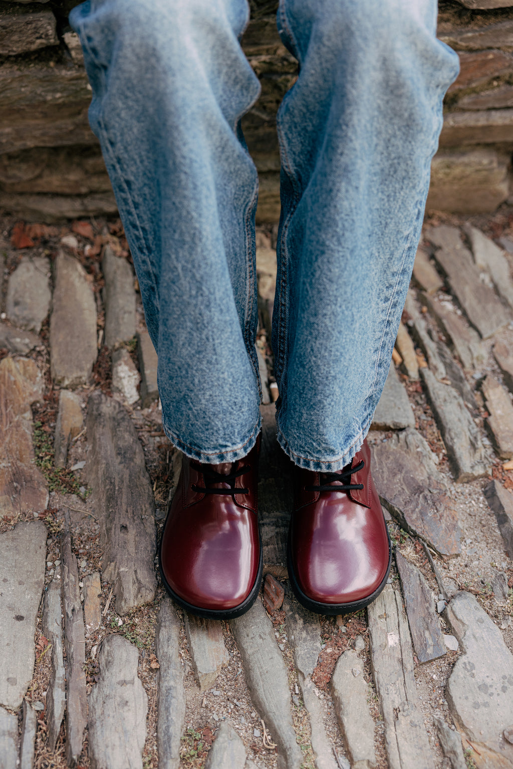 Shapen - Maverick Bordeaux - Botas de combate barefoot