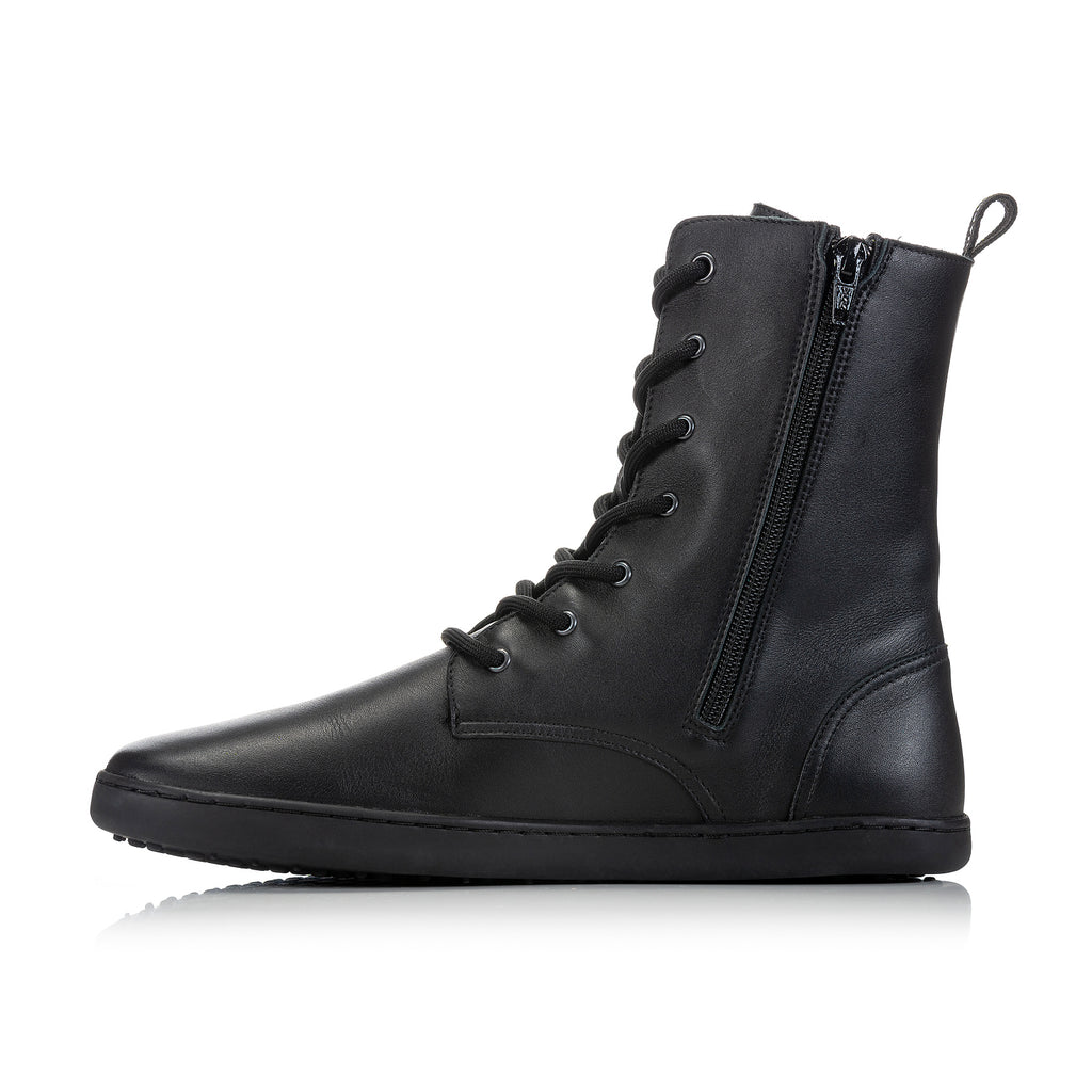 Shapen - Maverick Matt Black - Botas de combate barefoot