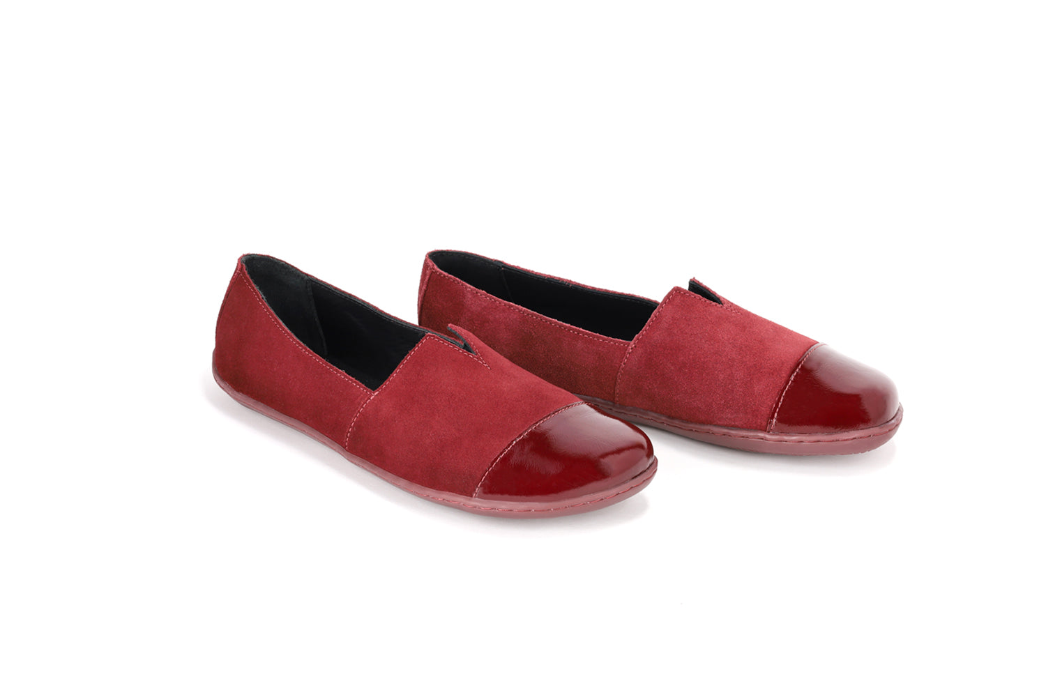 Barefoot Mocasines Be Lenka Rosaluna - Burgundy